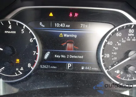 2021 Nissan Murano Sv Fwd z USA, uszkodzony, nr VIN 5N1AZ2BJ2MC112262